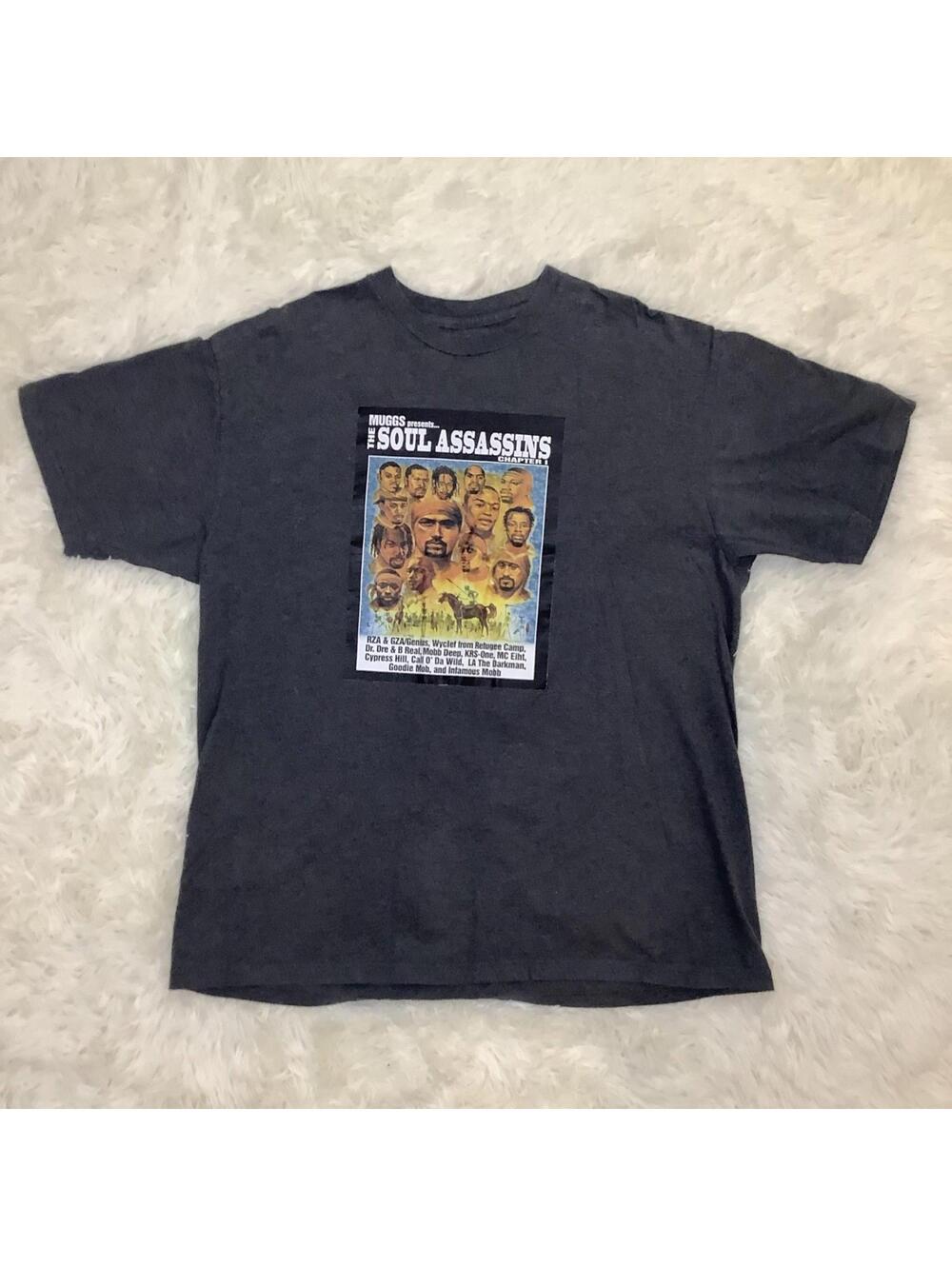 “MUGGS presents… The Soul Assassins Chapter 1” Men’s Gray Heavy T-shirt Size XL